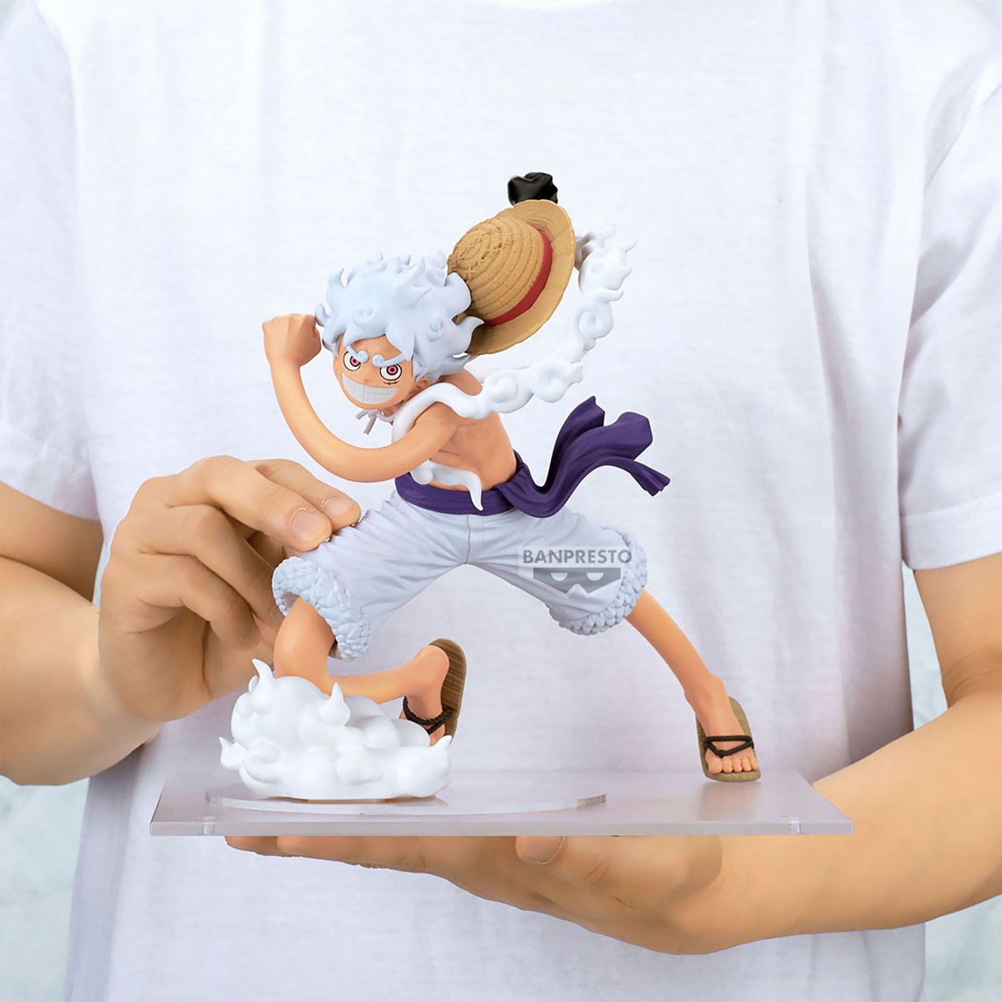 One Piece: Gear 5 - Monkey D. Luffy Grandista Figur