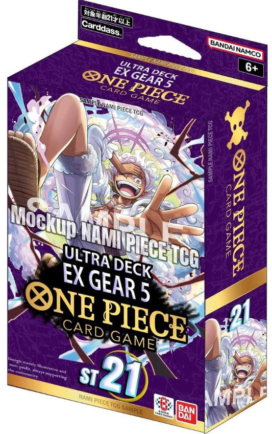 One Piece Card Game -Gear5- ST21 Starter Deck EX Englisch