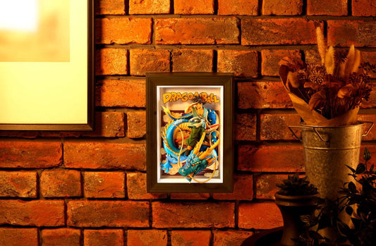 Dragon Ball Z Tamashii Art 3D Relief-Bild Son Goku & Dragon 27 cm