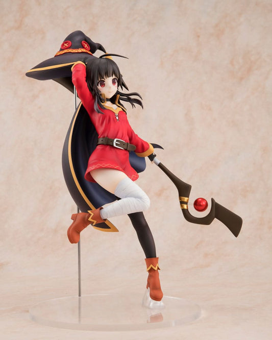 Konosuba God's blessing on this wonderful world! PVC Statue 1/7 Megumin: Sneaker Bunko 30th Anniversary Ver. 19 cm