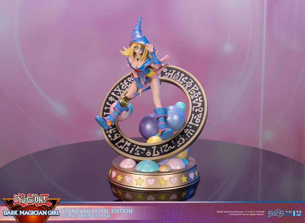 Yu-Gi-Oh Statue Dark Magician Girl Standard Pastel Edition 30 cm First 4 Figures