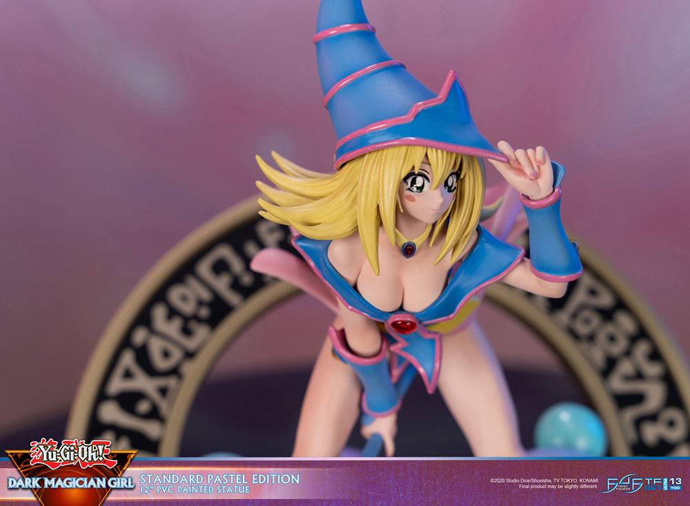 Yu-Gi-Oh Statue Dark Magician Girl Standard Pastel Edition 30 cm First 4 Figures