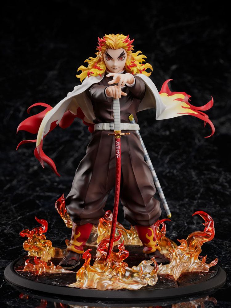 Demon Slayer: Kimetsu no Yaiba The Movie Statue 1/8 Mugen Train Kyojuro Rengoku 20 cm