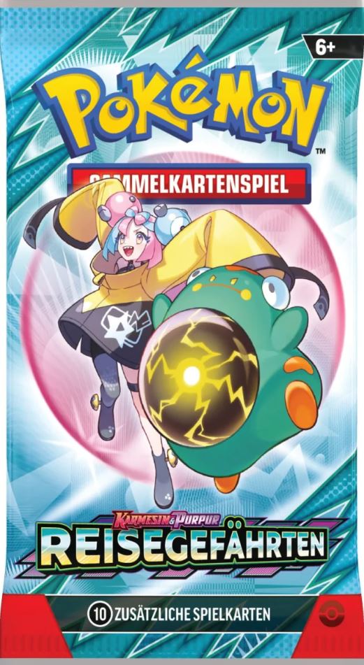 Pokemon Karmesin & Purpur KP 09 - Reisegefährten - Display 36 Booster - Deutsch - Second Wave - Vorbestellung/Prorder - Release: Ende April 2025