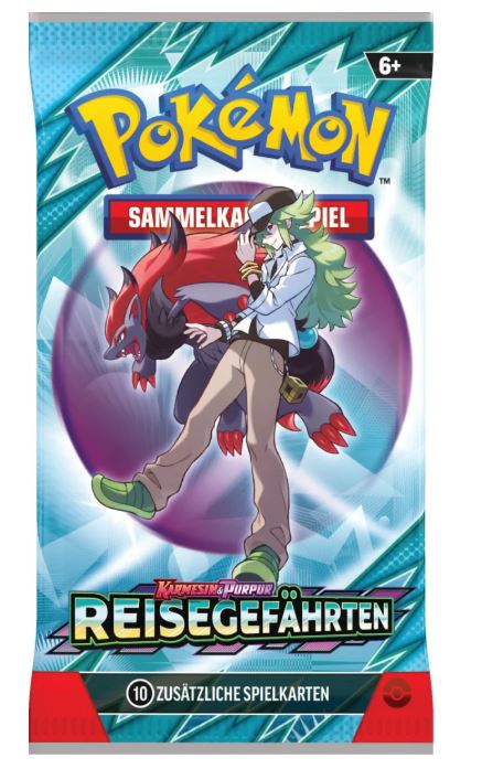 Pokemon Karmesin & Purpur KP 09 - Reisegefährten - Display 36 Booster - Deutsch - Second Wave - Vorbestellung/Prorder - Release: Ende April 2025