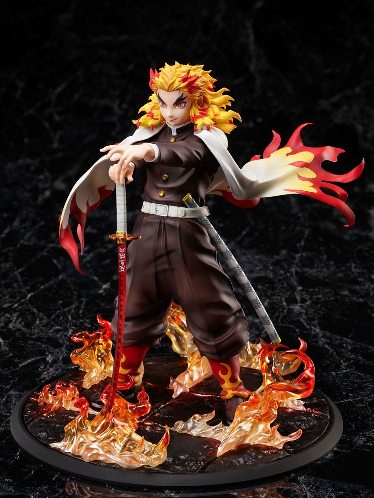 Demon Slayer: Kimetsu no Yaiba The Movie Statue 1/8 Mugen Train Kyojuro Rengoku 20 cm