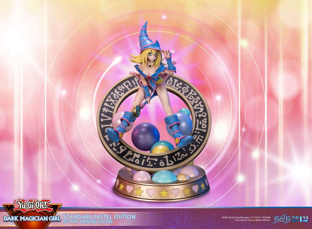 Yu-Gi-Oh Statue Dark Magician Girl Standard Pastel Edition 30 cm First 4 Figures