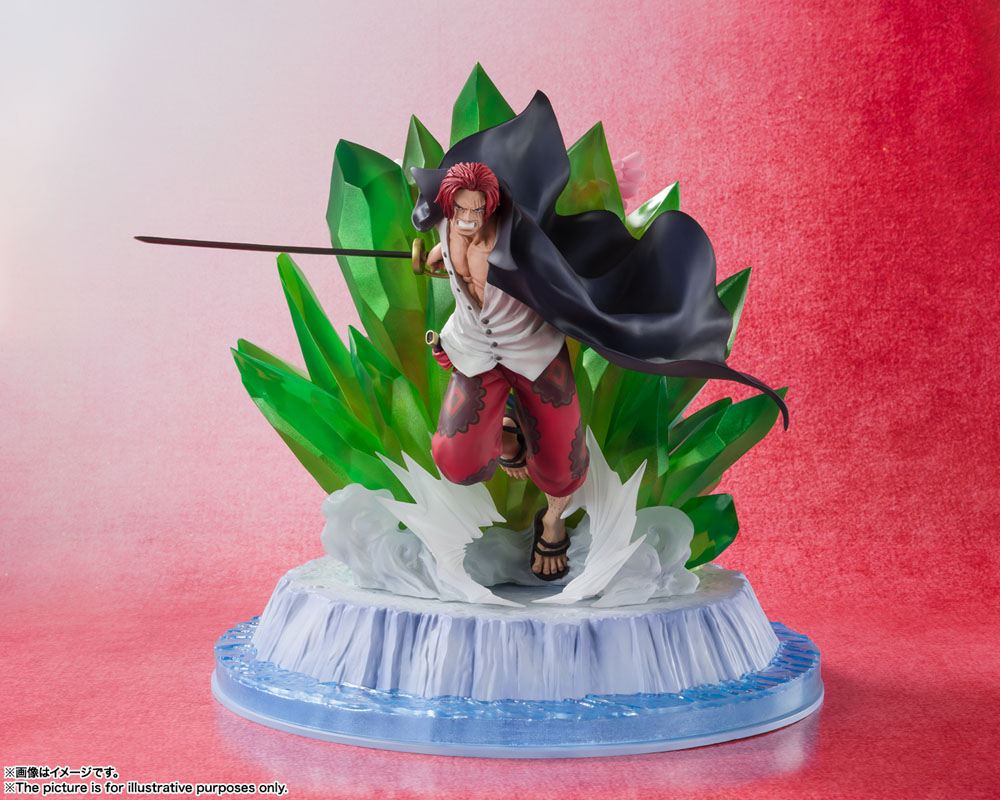 One Piece Film: Red FiguartsZERO -  PVC Statue (Extra Battle) - Shanks & Uta 24 cm