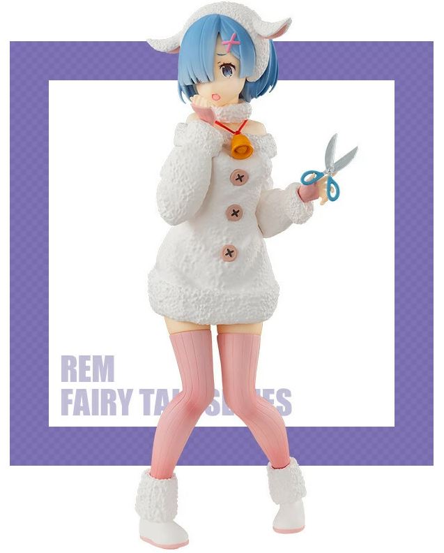 Rem - Re:Zero - SSS Figur - Wolf and seven children - FuRyu