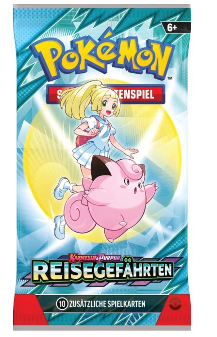 Pokemon Karmesin & Purpur KP 09 - Reisegefährten - Display 36 Booster - Deutsch - Second Wave - Vorbestellung/Prorder - Release: Ende April 2025