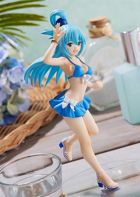 KonoSuba Pop Up Parade - PVC Statue - Aqua: Swimsuit Ver. 18 cm