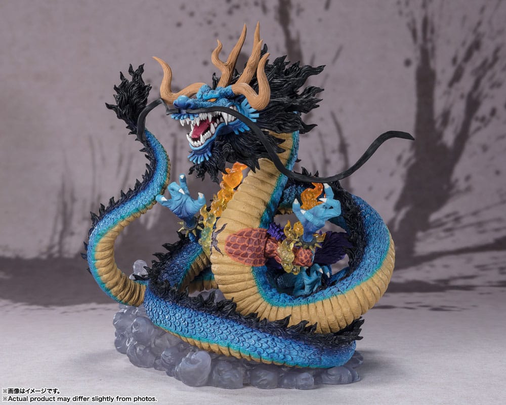 One Piece - FiguartsZERO PVC Statue - (Extra Battle) Kaido King of the Beasts - Twin Dragons 30 cm