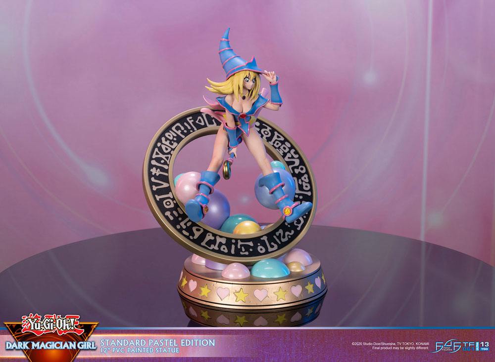 Yu-Gi-Oh Statue Dark Magician Girl Standard Pastel Edition 30 cm First 4 Figures