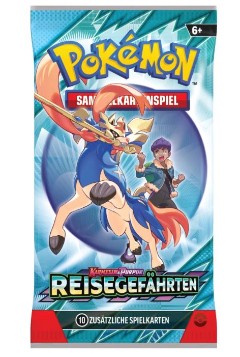 Pokemon Karmesin & Purpur KP 09 - Reisegefährten - Display 36 Booster - Deutsch - Second Wave - Vorbestellung/Prorder - Release: Ende April 2025