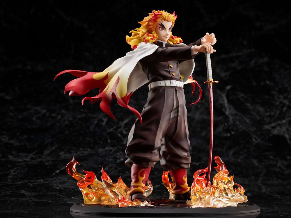 Demon Slayer: Kimetsu no Yaiba The Movie Statue 1/8 Mugen Train Kyojuro Rengoku 20 cm