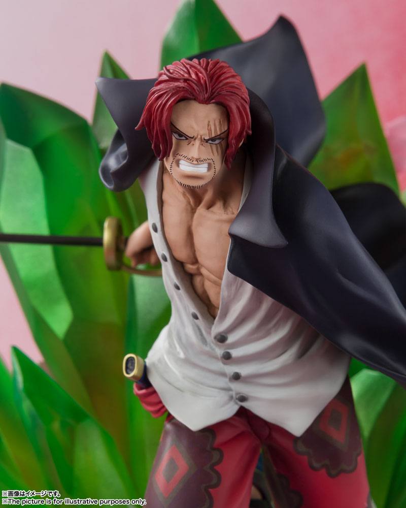 One Piece Film: Red FiguartsZERO -  PVC Statue (Extra Battle) - Shanks & Uta 24 cm