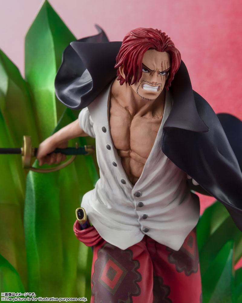 One Piece Film: Red FiguartsZERO -  PVC Statue (Extra Battle) - Shanks & Uta 24 cm