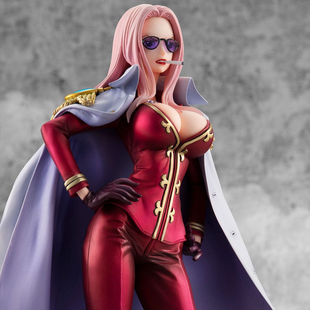 One Piece P.O.P - PVC Statue - Black Cage Hina - Limited Edition 23 cm