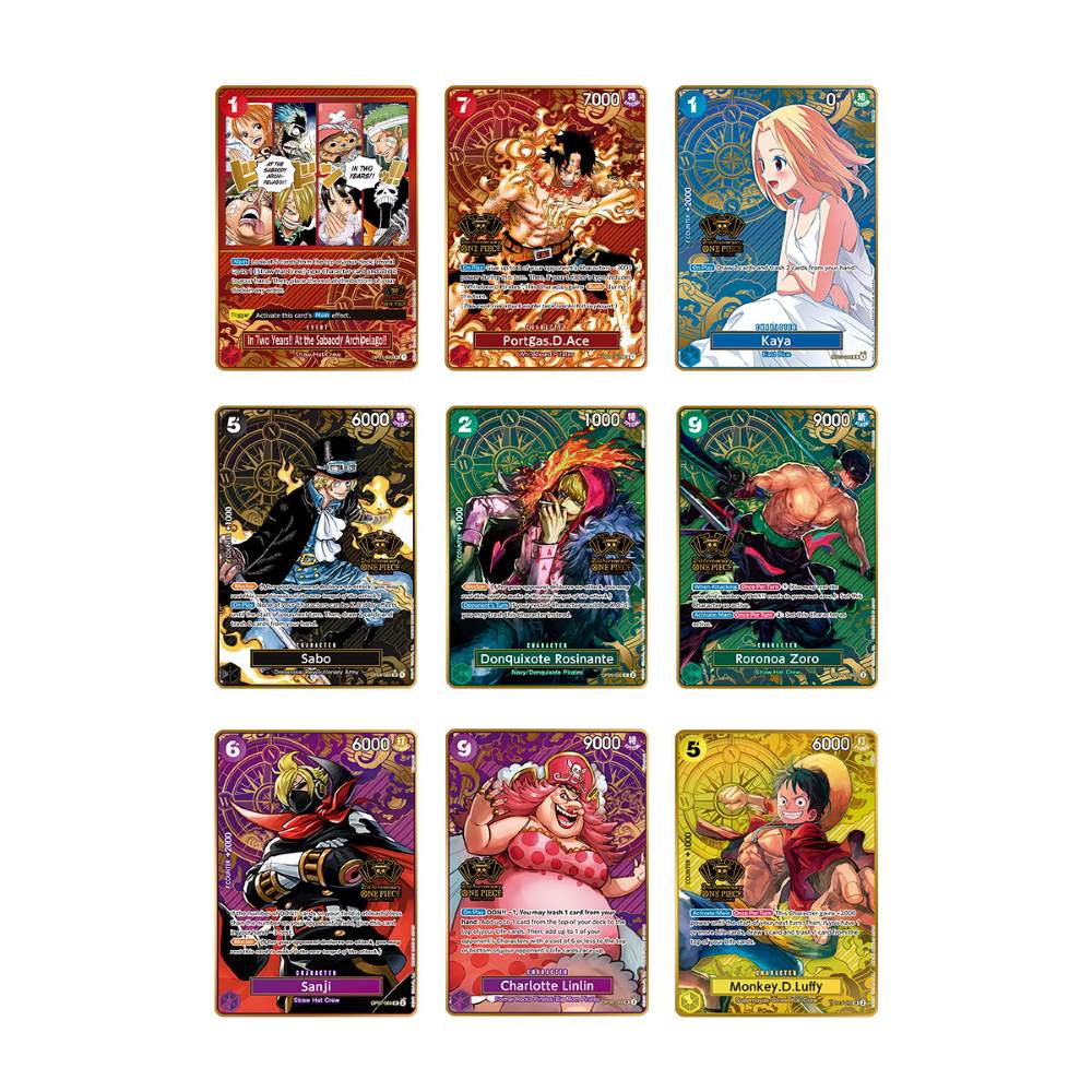 One Piece Card Game Japanese 2nd Anniversary Set (englisch) Vorbestellung/Preorder