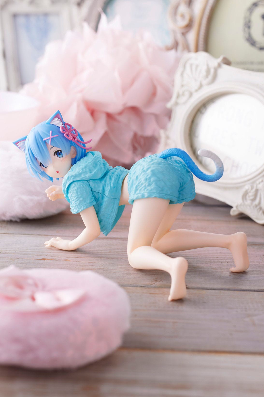 Re:ZERO - Desktop Cute - Rem - Cat wear ver.