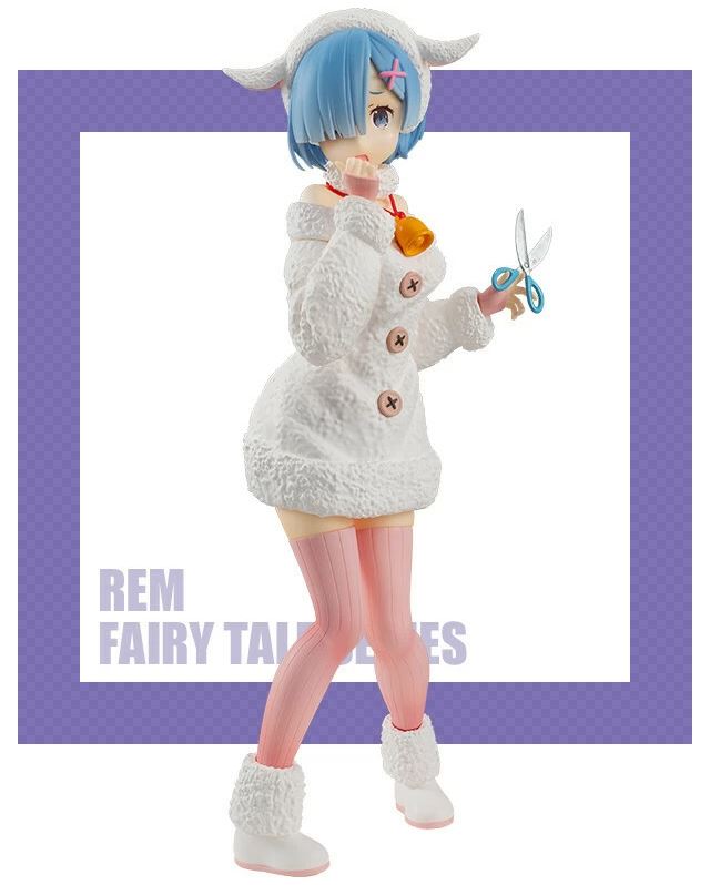 Rem - Re:Zero - SSS Figur - Wolf and seven children - FuRyu