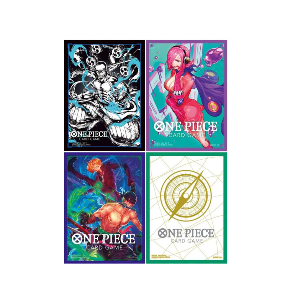 BANDAI ONE PIECE Card Game - Official Sleeve 5 Assorted 4 versch.