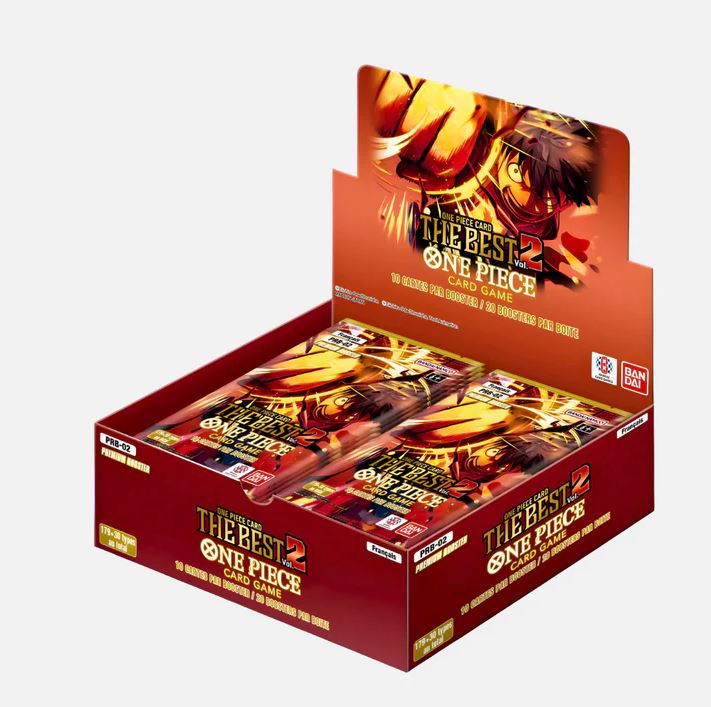 One Piece Card Game PRb02 Booster Display Englisch VORBESTELLUNG