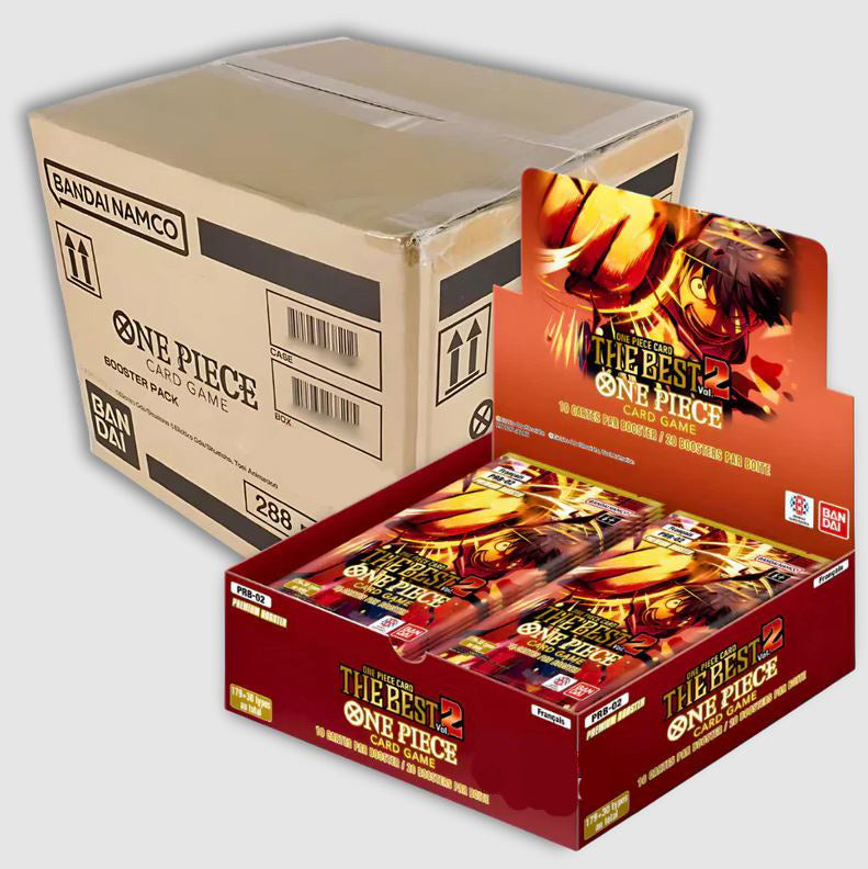 One Piece Card Game PRb02 Display Case Englisch Preorder/VORBESTELLUNG