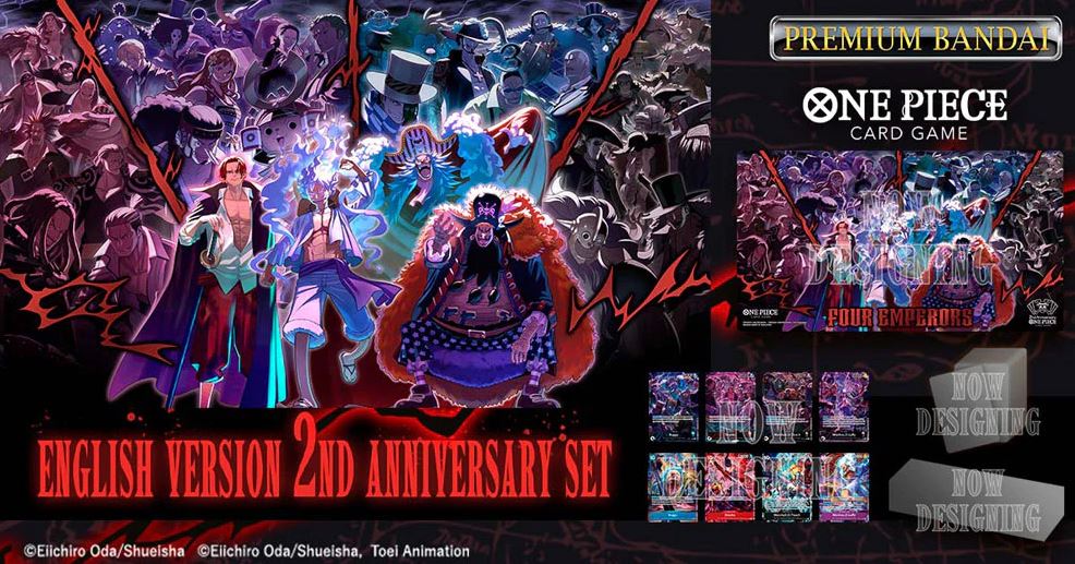 One Piece Card Game - English Version 2nd Anniversary Set - Vorbestellung/Preorder 01.07.2025