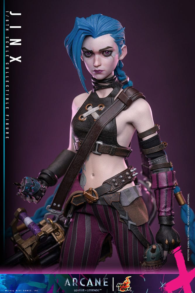 Hot Toys - Arcane Actionfigur 1/6 - Jinx 27 cm