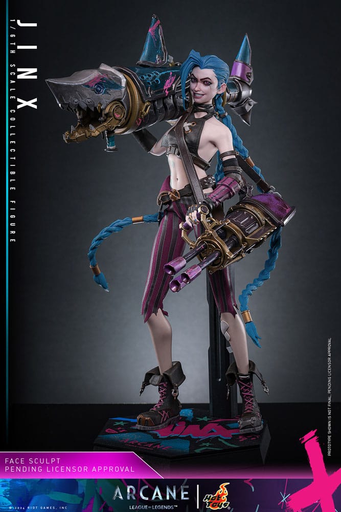 Hot Toys - Arcane Actionfigur 1/6 - Jinx 27 cm