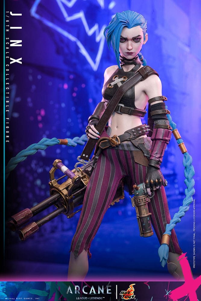 Hot Toys - Arcane Actionfigur 1/6 - Jinx 27 cm