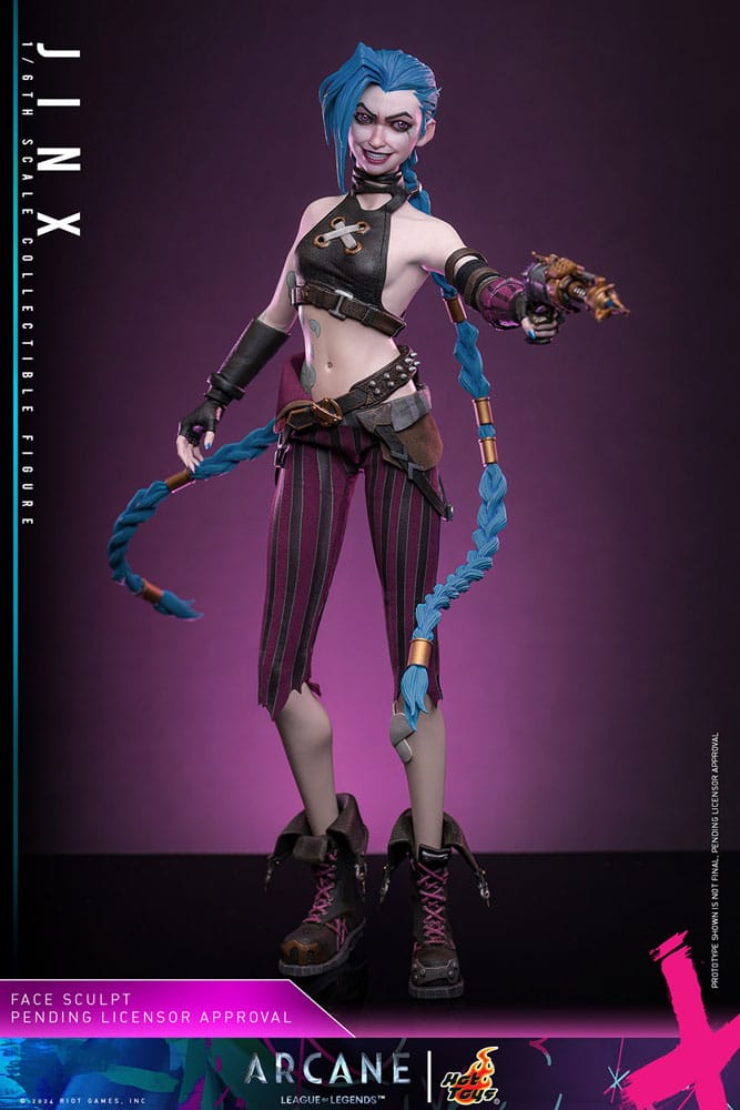 Hot Toys - Arcane Actionfigur 1/6 - Jinx 27 cm