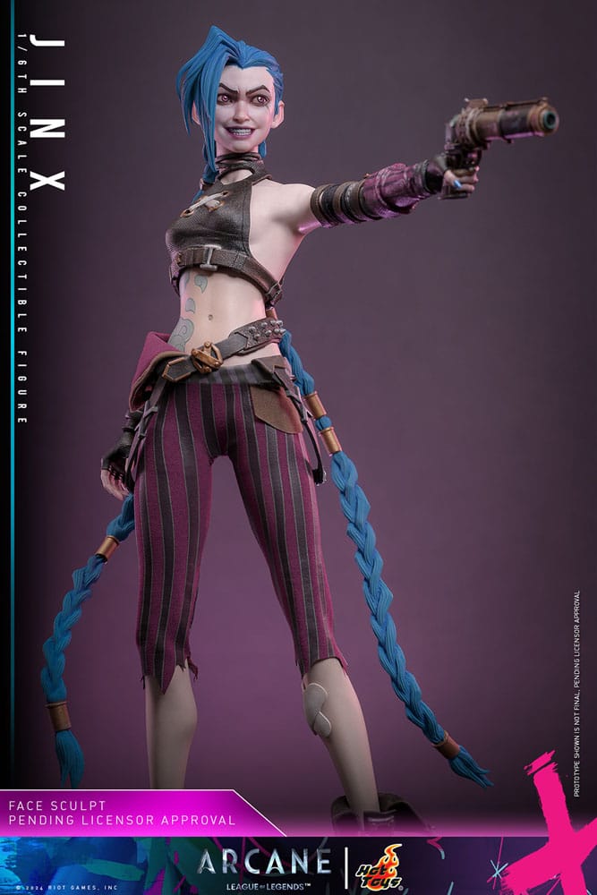 Hot Toys - Arcane Actionfigur 1/6 - Jinx 27 cm