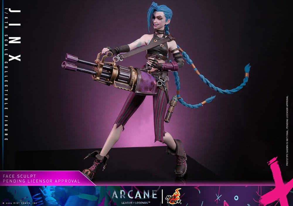 Hot Toys - Arcane Actionfigur 1/6 - Jinx 27 cm