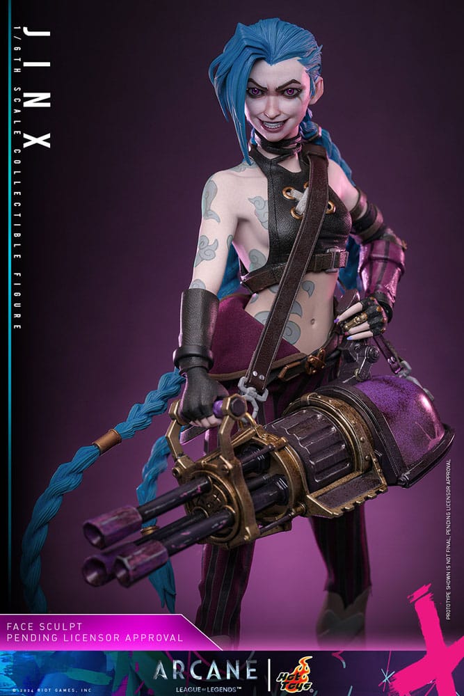 Hot Toys - Arcane Actionfigur 1/6 - Jinx 27 cm