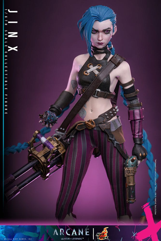 Hot Toys - Arcane Actionfigur 1/6 - Jinx 27 cm