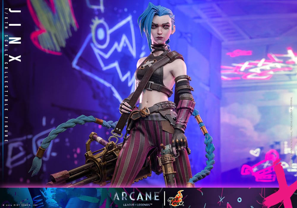 Hot Toys - Arcane Actionfigur 1/6 - Jinx 27 cm