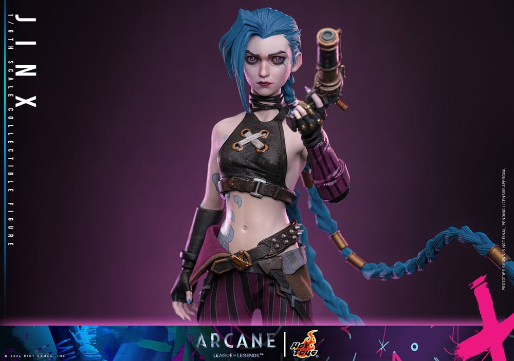 Hot Toys - Arcane Actionfigur 1/6 - Jinx 27 cm