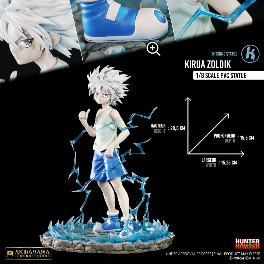 Hunter x Hunter Akihabara Legend -  1/8 Killua (God Speed Mode) 21 cm