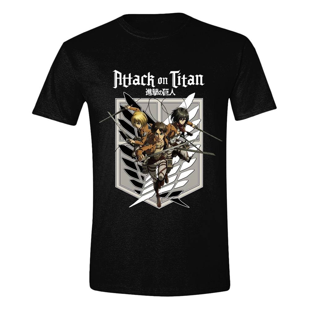 Attack On Titan - T-shirt - Protecting The City - Größe L