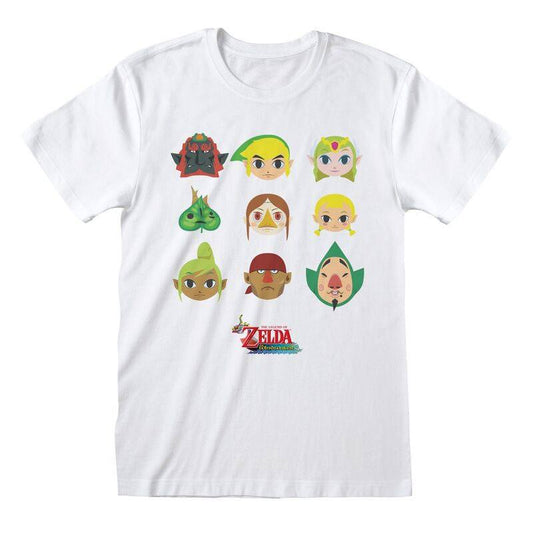 Legend of Zelda T-Shirt Wind Waker Faces